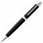 Ручка шариковая Razzo Chrome, черная с логотипом в Астрахани заказать по выгодной цене в кибермаркете AvroraStore