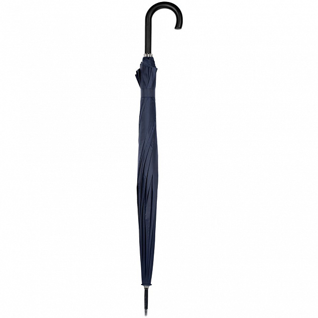 Зонт-трость Hit Golf, темно-синий с логотипом в Астрахани заказать по выгодной цене в кибермаркете AvroraStore