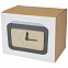 Настольные часы с беспроводной зарядкой Momento из известняка с логотипом в Астрахани заказать по выгодной цене в кибермаркете AvroraStore