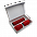Набор Hot Box E2 софт-тач EDGE CO12s grey (красный) с логотипом в Астрахани заказать по выгодной цене в кибермаркете AvroraStore