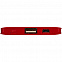 Внешний аккумулятор Easy Trick, 4000 мАч, красный с логотипом в Астрахани заказать по выгодной цене в кибермаркете AvroraStore