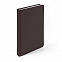 Ежедневник недатированный Anderson, А5, темно-коричневый, белый блок с логотипом в Астрахани заказать по выгодной цене в кибермаркете AvroraStore