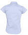 Рубашка женская с коротким рукавом EXCESS, голубая с логотипом в Астрахани заказать по выгодной цене в кибермаркете AvroraStore