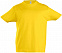 Футболка детская Imperial Kids 190, желтая с логотипом в Астрахани заказать по выгодной цене в кибермаркете AvroraStore