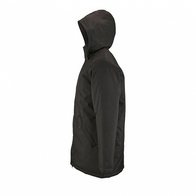 Куртка на стеганой подкладке ROBYN, черная с логотипом в Астрахани заказать по выгодной цене в кибермаркете AvroraStore