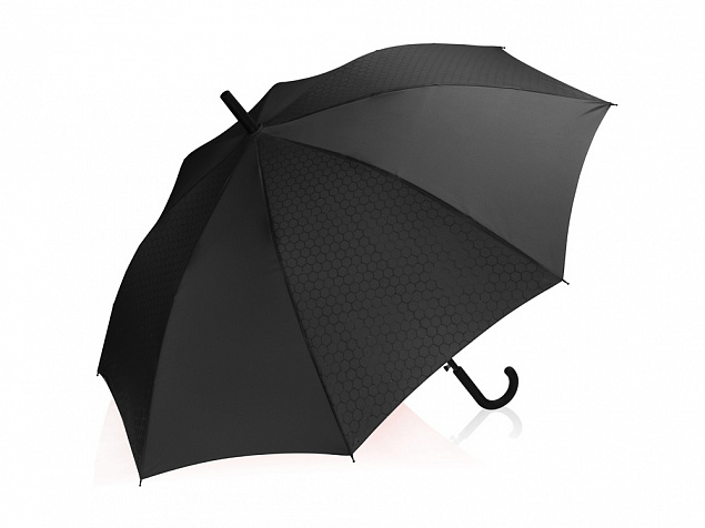 Зонт-трость полуавтомат Wetty с проявляющимся рисунком, черный с логотипом в Астрахани заказать по выгодной цене в кибермаркете AvroraStore
