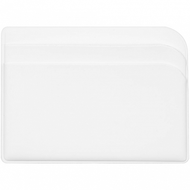 Чехол для карточек Dorset, белый с логотипом в Астрахани заказать по выгодной цене в кибермаркете AvroraStore