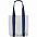 Шоппер Clear Fest, прозрачный серый с синими ручками с логотипом в Астрахани заказать по выгодной цене в кибермаркете AvroraStore