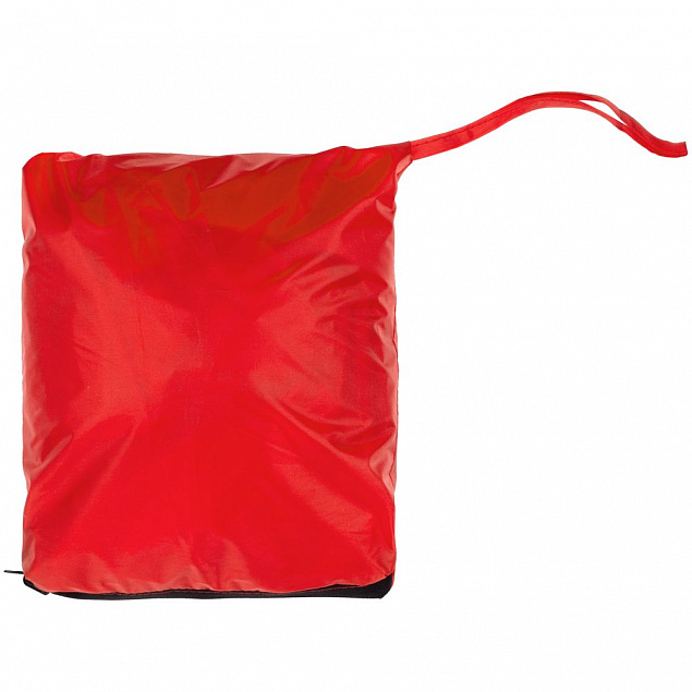 Дождевик-анорак Alatau, красный с логотипом в Астрахани заказать по выгодной цене в кибермаркете AvroraStore