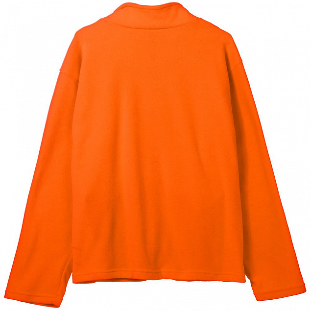 Куртка флисовая унисекс Manakin, оранжевая с логотипом в Астрахани заказать по выгодной цене в кибермаркете AvroraStore