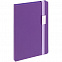 Блокнот Shall Direct, фиолетовый с логотипом в Астрахани заказать по выгодной цене в кибермаркете AvroraStore