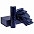 Набор Gems: зонт и термос, синий с логотипом в Астрахани заказать по выгодной цене в кибермаркете AvroraStore