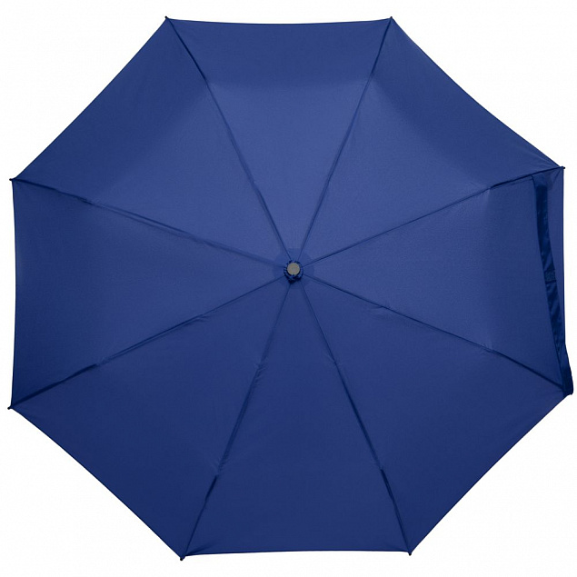 Зонт складной Fillit, синий с логотипом в Астрахани заказать по выгодной цене в кибермаркете AvroraStore