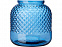 Подсвечник Estar из переработанного стекла, синий прозрачный с логотипом в Астрахани заказать по выгодной цене в кибермаркете AvroraStore