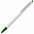Ручка шариковая Tick, белая с логотипом в Астрахани заказать по выгодной цене в кибермаркете AvroraStore