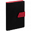 Ежедневник Strap, недатированный, черно-красный с логотипом в Астрахани заказать по выгодной цене в кибермаркете AvroraStore