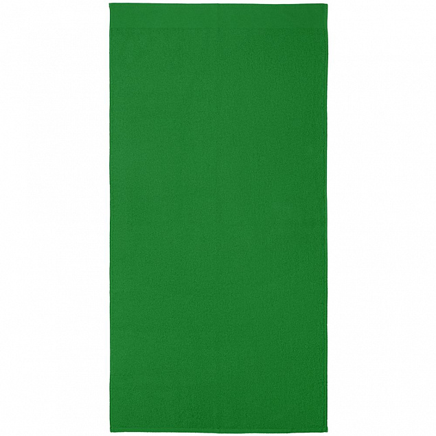 Полотенце Odelle, большое, зеленое с логотипом в Астрахани заказать по выгодной цене в кибермаркете AvroraStore