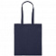 Холщовая сумка Basic 105, синяя с логотипом в Астрахани заказать по выгодной цене в кибермаркете AvroraStore