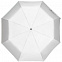 Зонт складной Manifest со светоотражающим куполом, серый с логотипом в Астрахани заказать по выгодной цене в кибермаркете AvroraStore