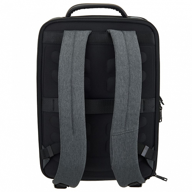 Рюкзак для ноутбука Santiago Slim, серый с логотипом в Астрахани заказать по выгодной цене в кибермаркете AvroraStore