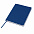 Бизнес-блокнот "Cubi", 150*180 мм, синий, кремовый форзац, мягкая обложка, в линейку с логотипом в Астрахани заказать по выгодной цене в кибермаркете AvroraStore
