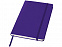 Блокнот классический офисный Juan А5, пурпурный с логотипом в Астрахани заказать по выгодной цене в кибермаркете AvroraStore