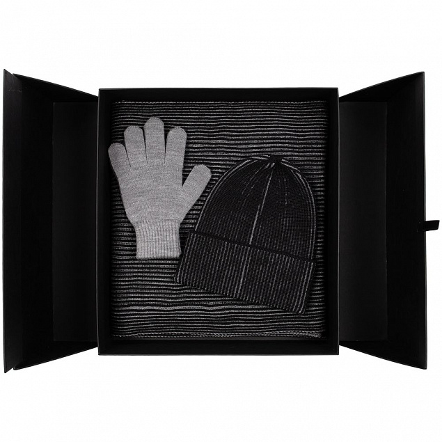 Коробка Wingbox, черная с логотипом в Астрахани заказать по выгодной цене в кибермаркете AvroraStore