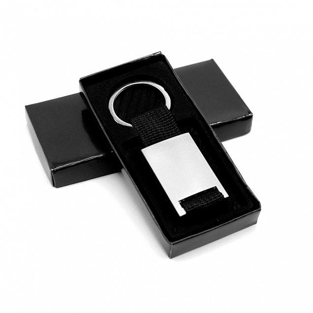 Брелок TYPPO в подарочной упаковке - Черный AA с логотипом в Астрахани заказать по выгодной цене в кибермаркете AvroraStore