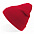 Шапка вязаная  двойная "Wind", с отворотом_белый,100% акрил  с логотипом в Астрахани заказать по выгодной цене в кибермаркете AvroraStore