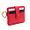 Держатель банковских купюр Vanda - Красный PP с логотипом в Астрахани заказать по выгодной цене в кибермаркете AvroraStore