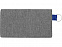 Универсальный пенал из переработанного полиэстера RPET Holder, серый/синий с логотипом в Астрахани заказать по выгодной цене в кибермаркете AvroraStore