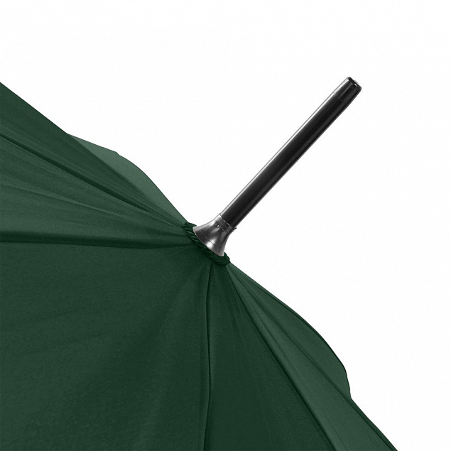 Зонт-трость Dublin, зеленый с логотипом в Астрахани заказать по выгодной цене в кибермаркете AvroraStore