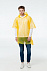 Дождевик-пончо RainProof, желтый с логотипом в Астрахани заказать по выгодной цене в кибермаркете AvroraStore