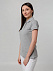 Рубашка поло женская Virma Premium Lady, серый меланж с логотипом в Астрахани заказать по выгодной цене в кибермаркете AvroraStore