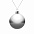 Елочный шар Finery Gloss, 8 см, глянцевый черный с логотипом в Астрахани заказать по выгодной цене в кибермаркете AvroraStore