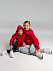Толстовка детская Stellar Kids, красная с логотипом в Астрахани заказать по выгодной цене в кибермаркете AvroraStore