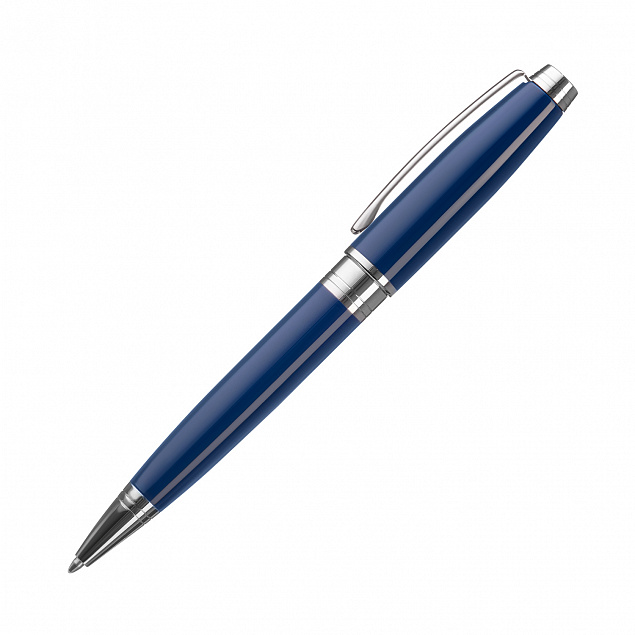 Шариковая ручка Soprano, синяя с логотипом в Астрахани заказать по выгодной цене в кибермаркете AvroraStore