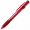 ALLEGRA LX, ручка шариковая с грипом, прозрачный красный, пластик с логотипом в Астрахани заказать по выгодной цене в кибермаркете AvroraStore