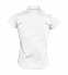 Рубашка женская с коротким рукавом EXCESS, белая с логотипом в Астрахани заказать по выгодной цене в кибермаркете AvroraStore