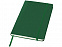 Блокнот классический офисный Juan А5, зеленый с логотипом в Астрахани заказать по выгодной цене в кибермаркете AvroraStore