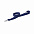 Ланъярд NECK, синий, полиэстер, 2х50 см с логотипом в Астрахани заказать по выгодной цене в кибермаркете AvroraStore
