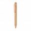 Ручка шариковая из бамбука с логотипом в Астрахани заказать по выгодной цене в кибермаркете AvroraStore