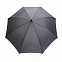 Автоматический зонт-трость с бамбуковой ручкой Impact из RPET AWARE™, 23" с логотипом в Астрахани заказать по выгодной цене в кибермаркете AvroraStore