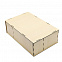 Подарочная коробка ламинированная из HDF 36,3*23,4*12,5 см ( 3 отделения)  с логотипом в Астрахани заказать по выгодной цене в кибермаркете AvroraStore