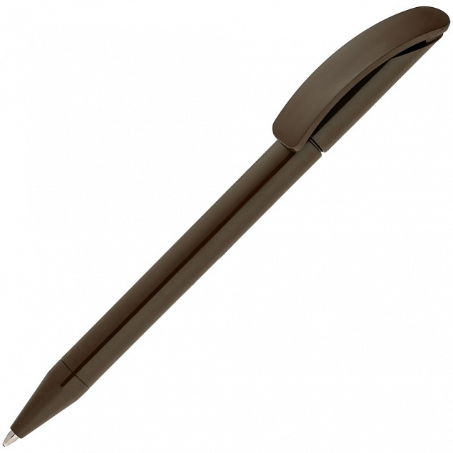 Ручка шариковая Prodir DS3 TJJ Regenerated, серо-коричневая с логотипом в Астрахани заказать по выгодной цене в кибермаркете AvroraStore