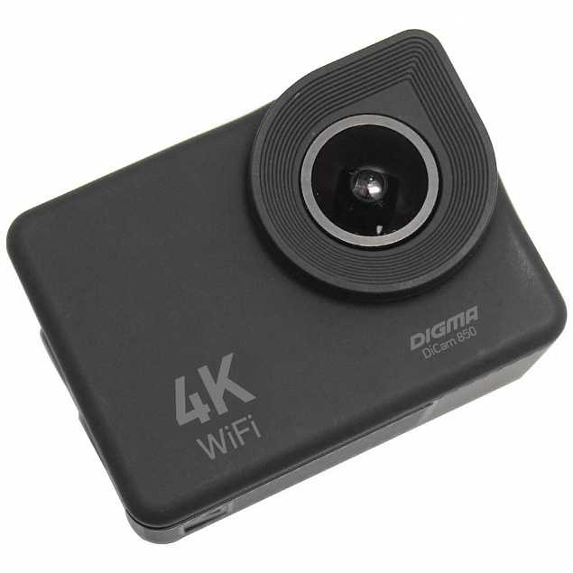 Экшн-камера Digma DiCam 850, черная с логотипом в Астрахани заказать по выгодной цене в кибермаркете AvroraStore