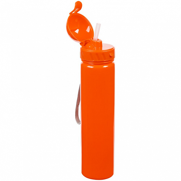 Бутылка для воды Barley, оранжевая с логотипом в Астрахани заказать по выгодной цене в кибермаркете AvroraStore