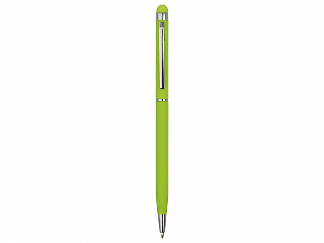 Ручка-стилус металлическая шариковая «Jucy Soft» soft-touch с логотипом в Астрахани заказать по выгодной цене в кибермаркете AvroraStore