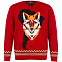 Джемпер Totem Fox, красный с логотипом в Астрахани заказать по выгодной цене в кибермаркете AvroraStore