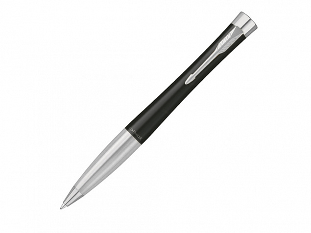 Ручка Parker шариковая "Urban Muted Black CT" с логотипом в Астрахани заказать по выгодной цене в кибермаркете AvroraStore
